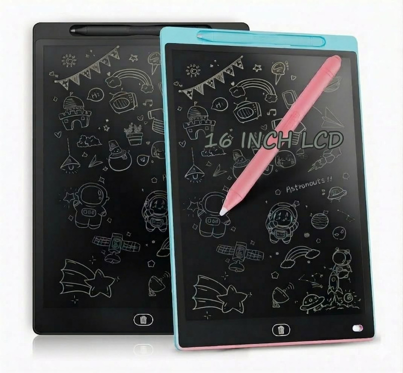 ashaworld 16 INCH LCD WRITING PAD (Multicolor)(Blue)