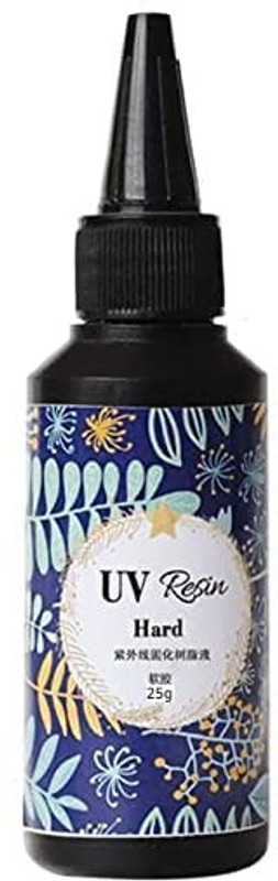 Revees Clive 25g UV Resin Clear Hard, Glue Sunlight Crystal Liquid for DIY/Kids Craft Glue(25 ml)