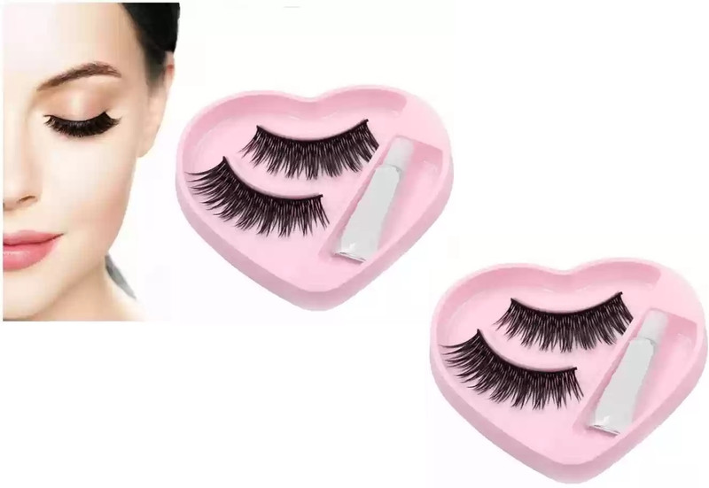 Jiwoo Handmade Natural 3D Thick Long False Eyelashes Artificial Eye