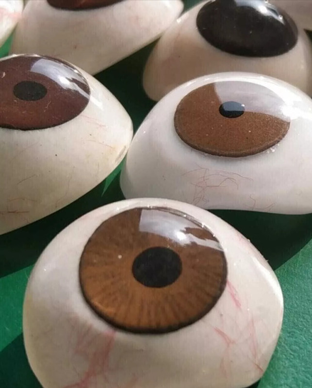 Deepindustries Prosthetic Eye pack of 2 Artificial Eye