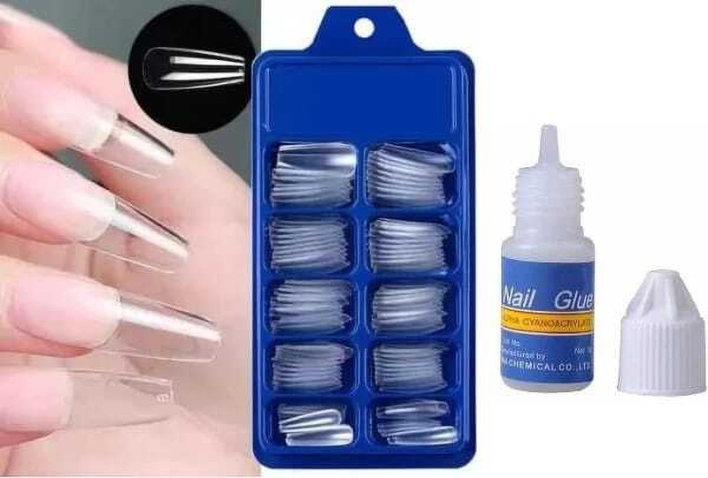 Hezruck NAil-1 Transparent(Pack of 100)