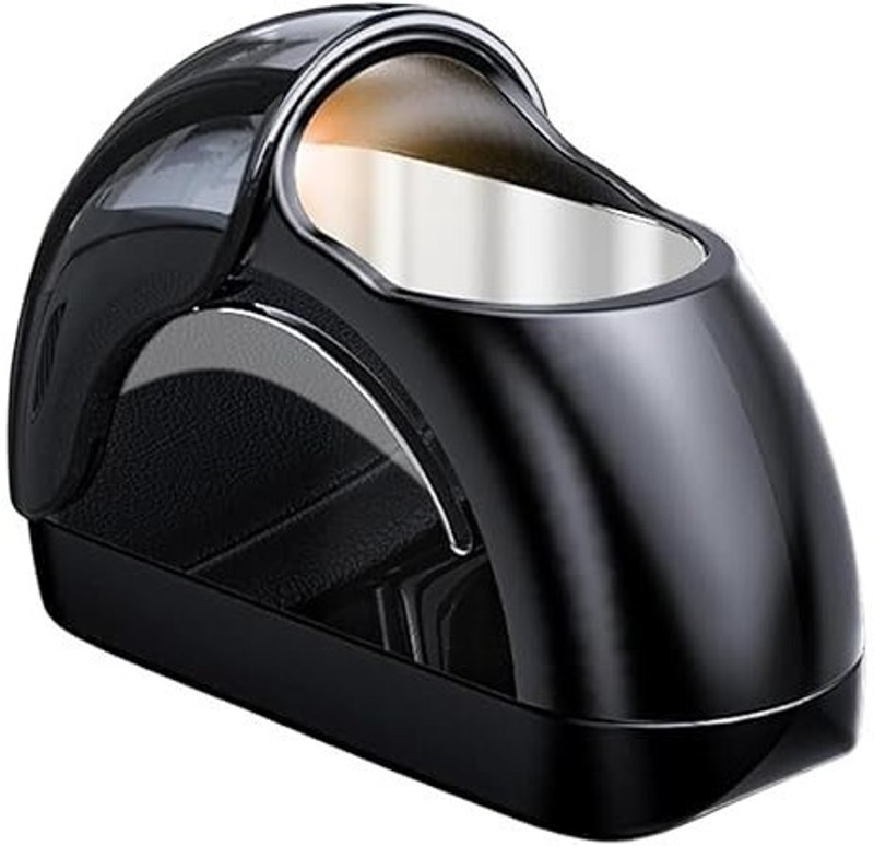 MSVTRADESS Car Ashtray, Windproof Car Door Automotive Ashtrays,Portable Ash Tray for Car Black Plastic Ashtray(Pack of 1)