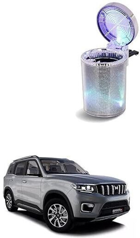 BINKS TRADERS CAR ASH TRAY Silver Plastic Ashtray(Pack of 1)