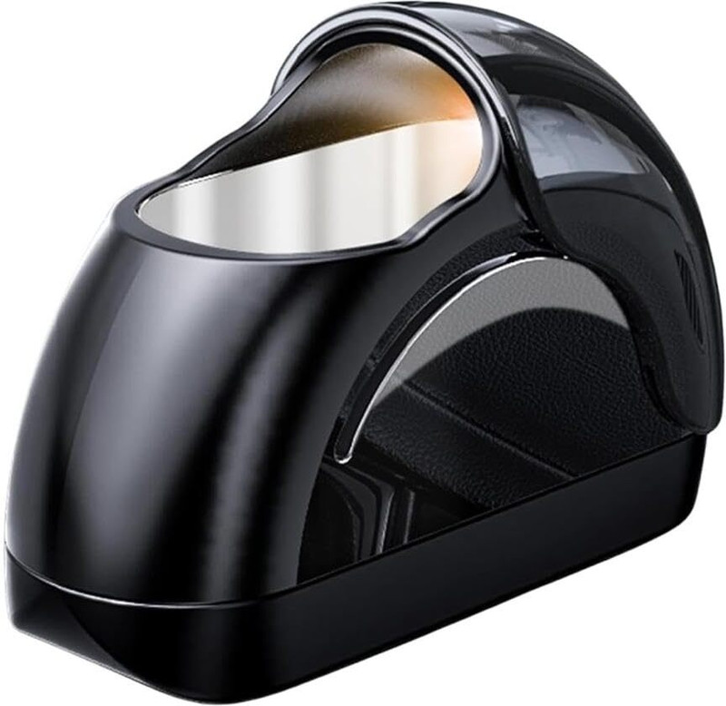 JITAHARAY Car Ashtray – Windproof & Smoke Control Portable Ash Tray for Car Black Plastic Ashtray