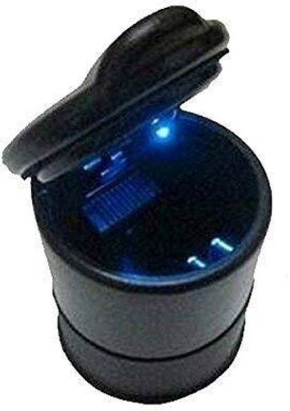 Mototrive Mini Car Trash Bin Can Holder Car Dustbin Hanging Car Dustbin Trash Bag Black Plastic Ashtray