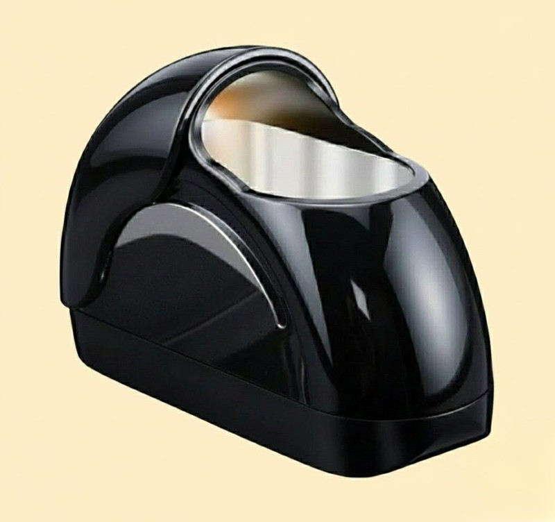 ROYLIVA AutoCare Eco Smart Car Ashtray Black Plastic, Aluminium Ashtray(Pack of 1)