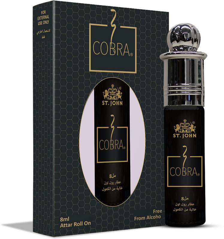 ST-JOHN Cobra Floral Attar Roll on Free from Alcohol Floral Attar(Natural)