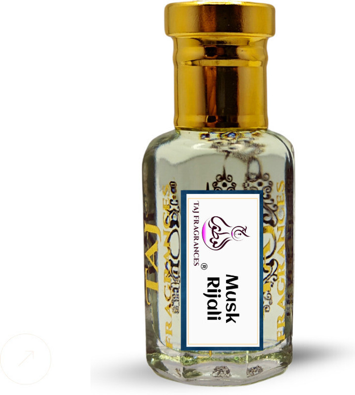 Taj Fragrances Musk Rijali Attar for Unisex Attar Luxury Scent ( Long Lasting ) Floral Attar(Musk)