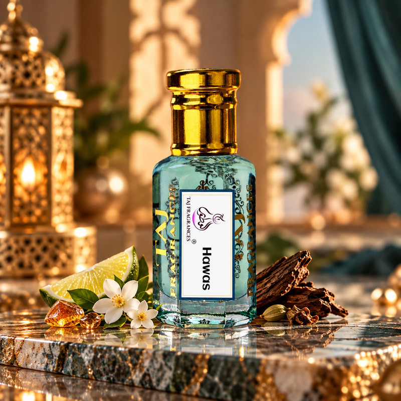Taj Fragrances Hawas Unisex Attar Long Lasting , Alcohol Free Floral Attar(Floral)