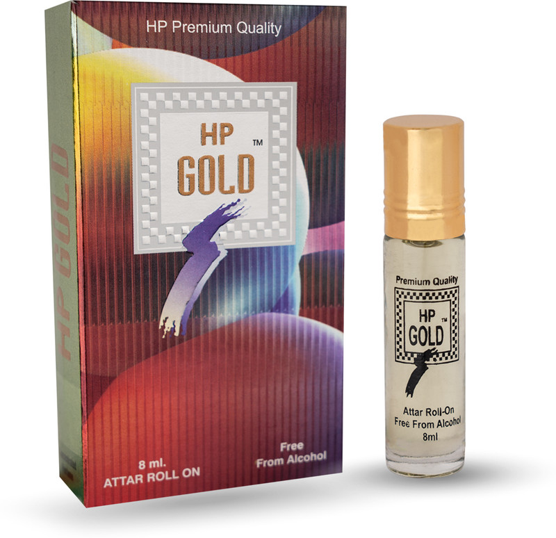 HP Gold Attar Unisex Original Pure Long-Lasting Non-Alcoholic Roll-On Floral Fruity Floral Attar(Gold Musk)