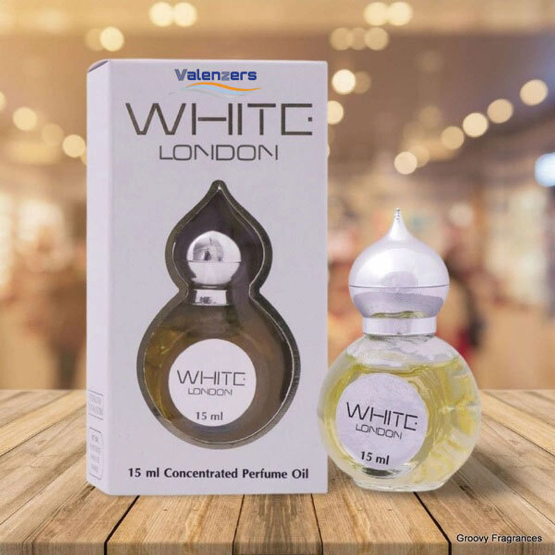 valenzers White London Long Lasting attar Floral Attar(Floral)