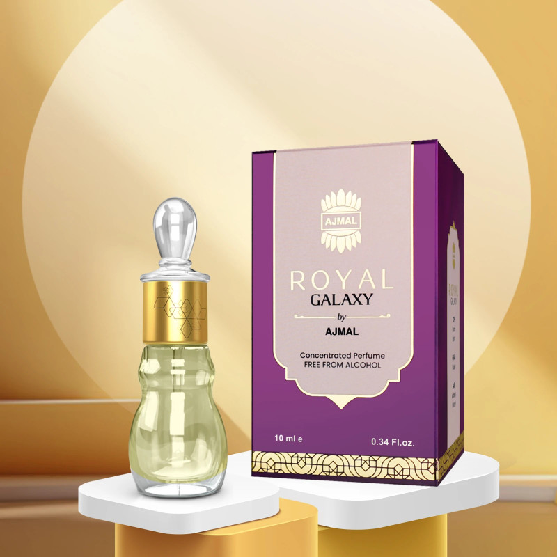 Ajmal Royal Misk Rijali | Musky Fragrance | Long Lasting 10ML For Men & Women Floral Attar(Musk)
