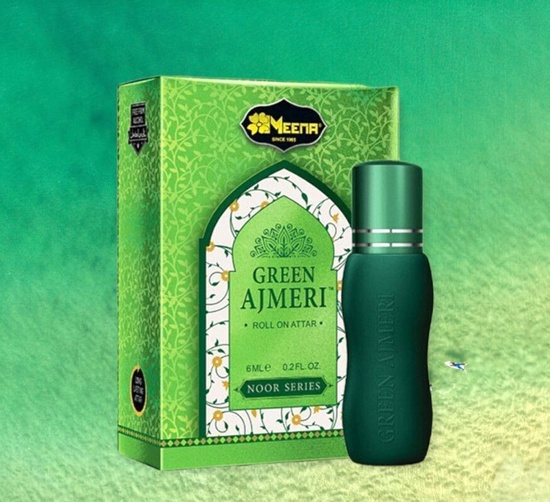 MEENA GREEN AJMERI (PACK OF 1) Floral Attar(Floral)