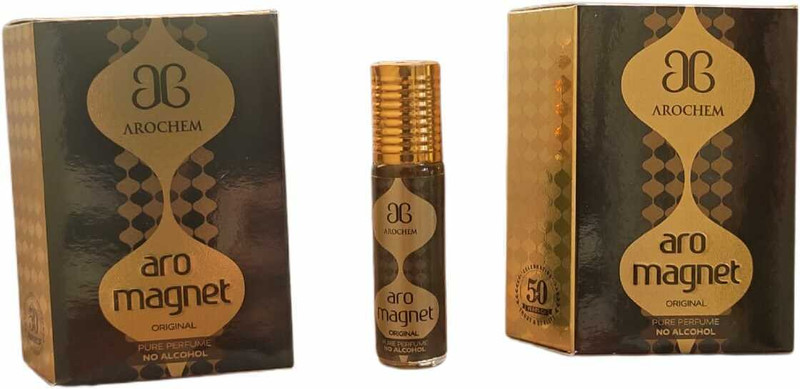 AROCHEM ARO MAGNET ATTAR 6 ML combo pack of 2 FOR MEN & WOMEN 12 ml Floral Attar(Floral)