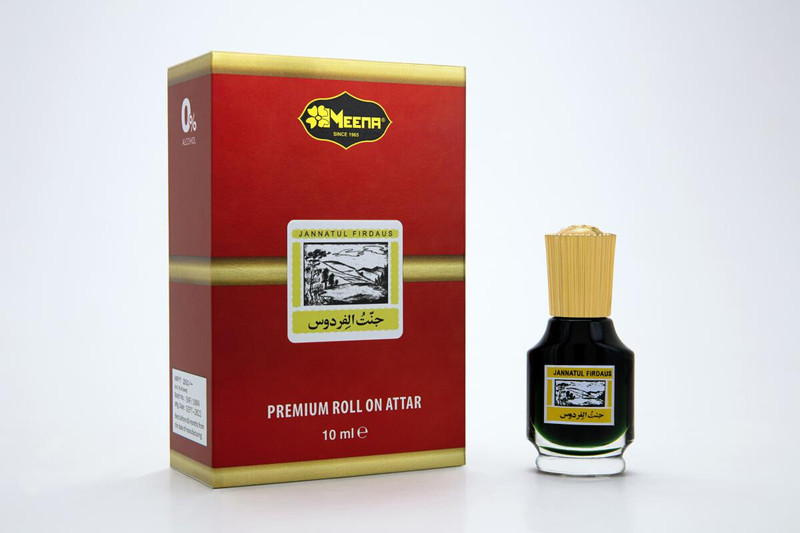MEENA Jannatul Fridaus a GREEN WHITE FLORAL WARM SPICY WOODY LACTONIC Herbal Attar(Jannat ul Firdaus)