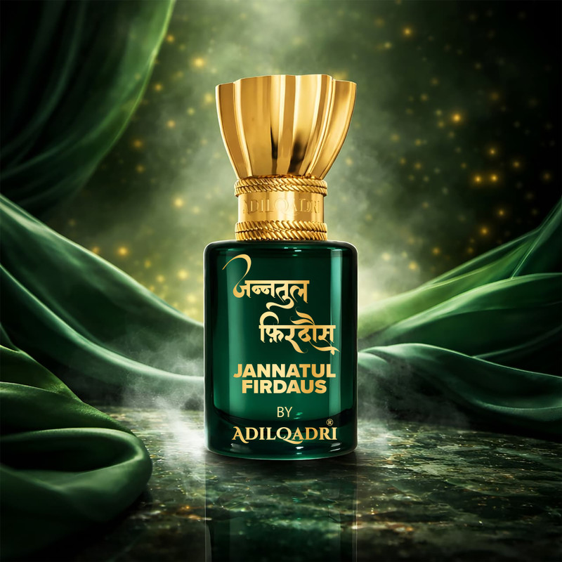 Adilqadri Jannatul Firdaus Attar | Herbal Notes | Non Alcoholic Long Lasting Attar 5.5ml Floral Attar(Jannat ul Firdaus)
