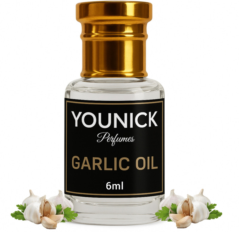 YOUNICK GARLIC OIL (LAHSUN OIL) 6ML Herbal Attar(Blends (mukhallat))