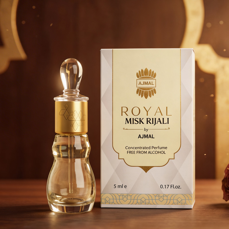 Ajmal Royal Misk Rijali Attar for Men & Women Floral Attar(Musk)