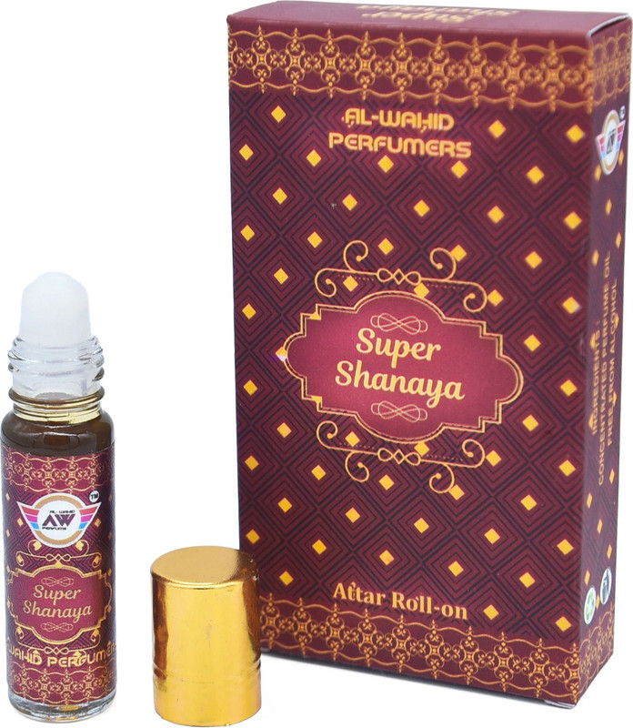 al-wahid Supper Shanaya Premium Attar| Unisex Non-Alcoholic Roll-On| Floral Attar(Floral)