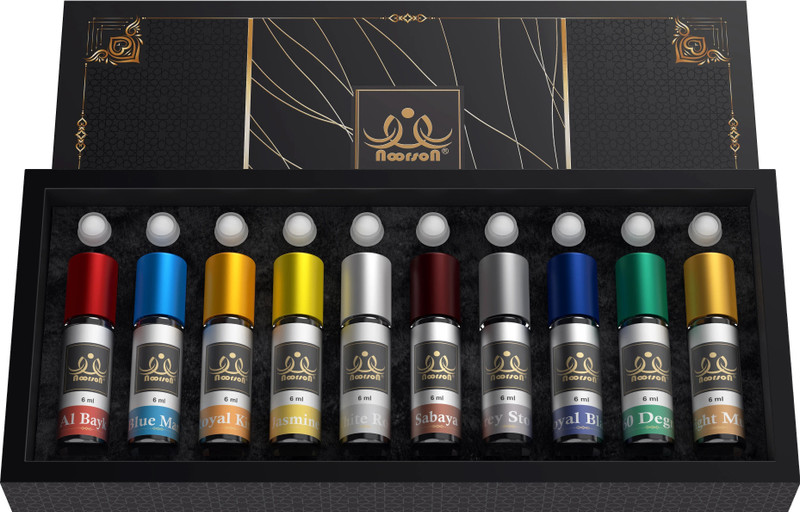 Noorson Ibadat Special Combo Non-Alcoholic Premium Quality Attar Perfume For Men & Women Floral Attar(Natural)