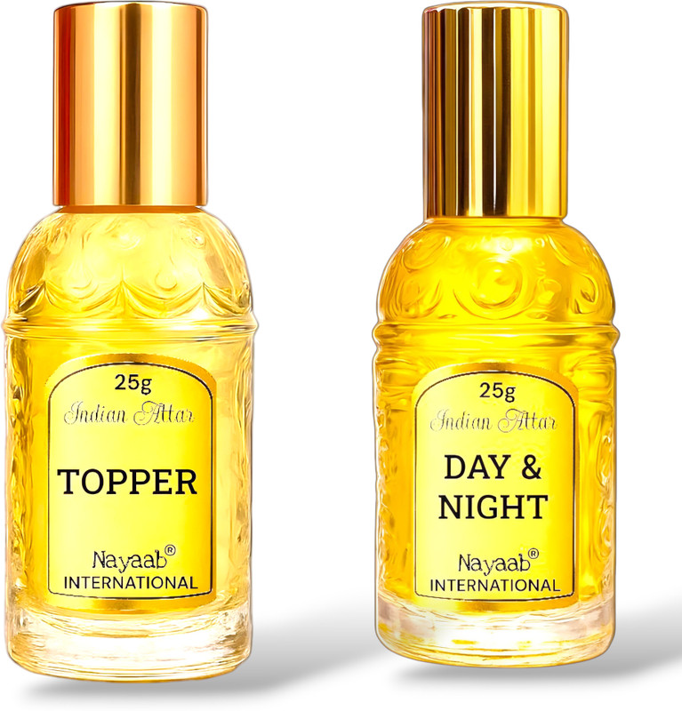 Nayaab International DAY N NIGHT & TOPPER (PACK OF 2) Floral Attar(Floral)