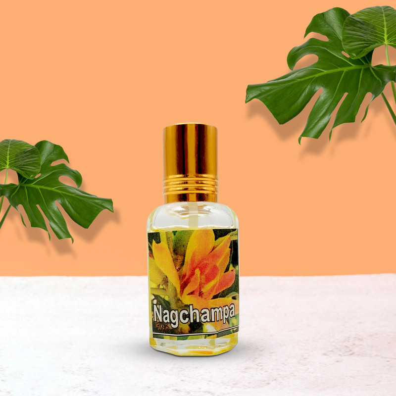 Rolimoli Pooja Itra (Attar) Natural and pure Nagchampa Fragrances rituals, prayer, Mandir Floral Attar(Champa)