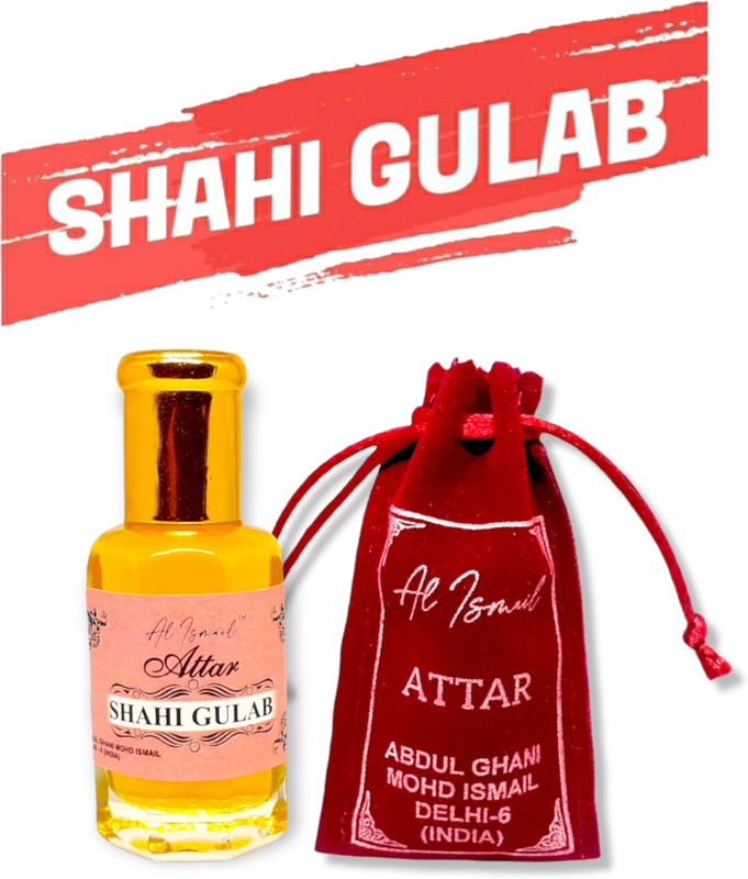 Al Ismail Shahi Gulab Attar 12 ml / Rose / Natural Attar Floral Attar(Rose)