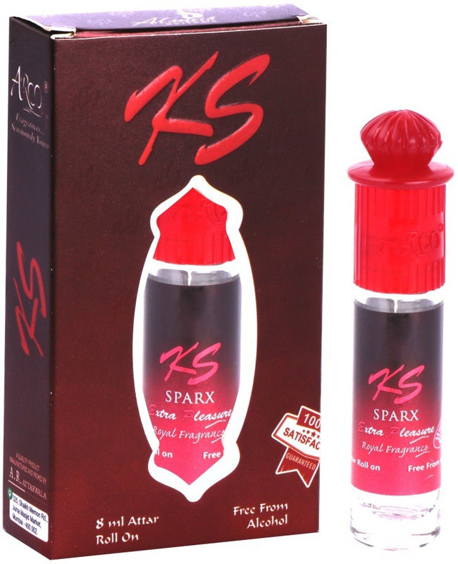 Almas Brand 100% Original (KS Sparx) Great Fragrance Long-Lasting (Unisex) 8Ml Floral Attar(Floral)