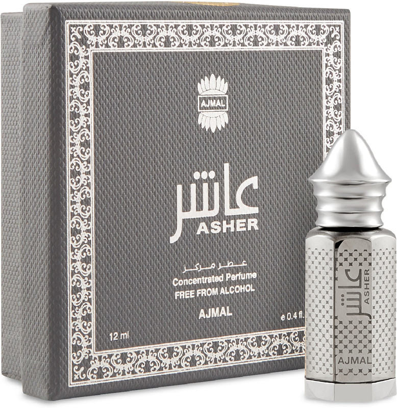 Ajmal Asher CP|Oudh Fragrance|Non-Alcoholic|Long Lasting Perfume Men & Women -12 ML Floral Attar(Saffron)