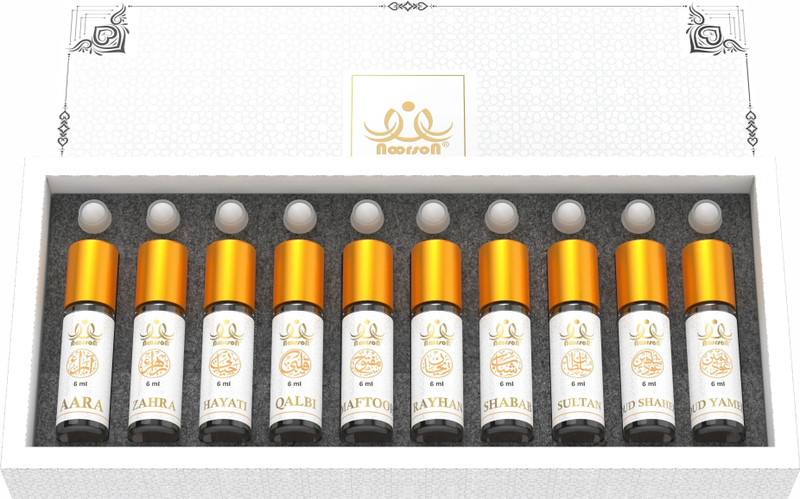 Noorson Classic Combo Non-Alcoholic Premium Quality Attar Perfume For Men & Women Floral Attar(Floral)