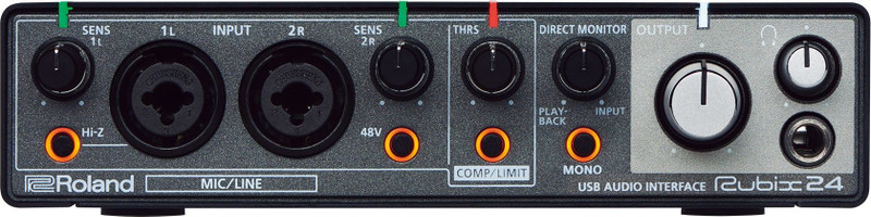 Roland Rubix-24 2-IN/2-OUT USB Audio Interface Audio Interface
