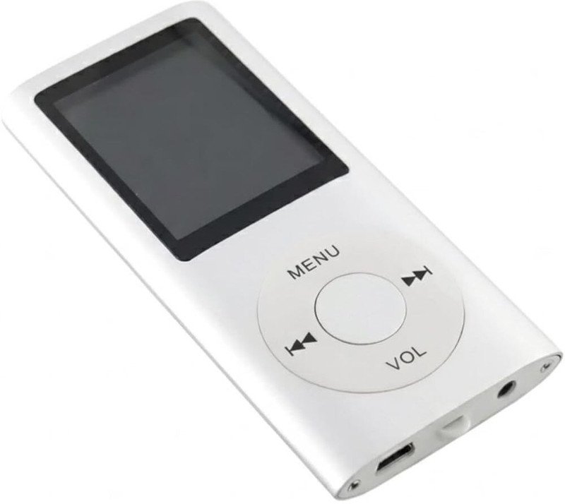 DRUMSTONE Silver Bluetooth MP4 Player Portable Music Video Player with LCD Display 32 GB MP4 Player(Multicolor, Grey, 1.8 Display)