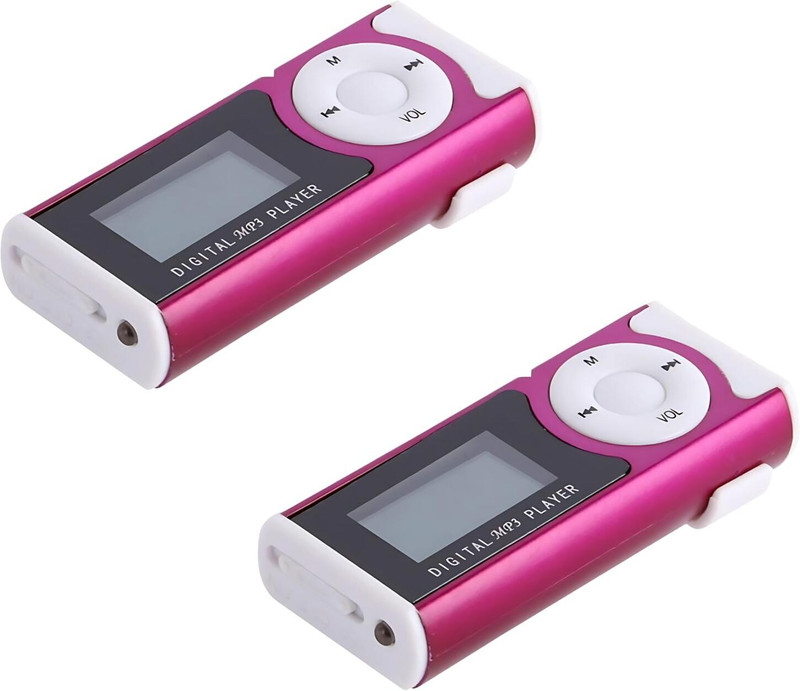 Lipzie Digital MP3 Player LCD Display, TF Card Slot 8 GB MP3 Player(Multicolor, 1.8 Display)