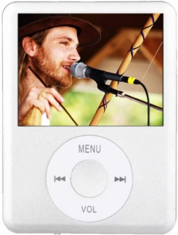 DRUMSTONE 1.8 Inch TFT MP4 Player – Black with TF Card Slot, FM Radio & E-Book Reader 16 GB MP4 Player(Multicolor, 2.4 Display)