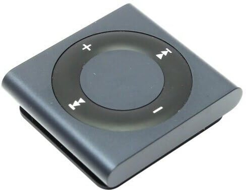 Lipzie Small, lightweight music player easily fits into pockets MP3 Player(Black, 0 Display)