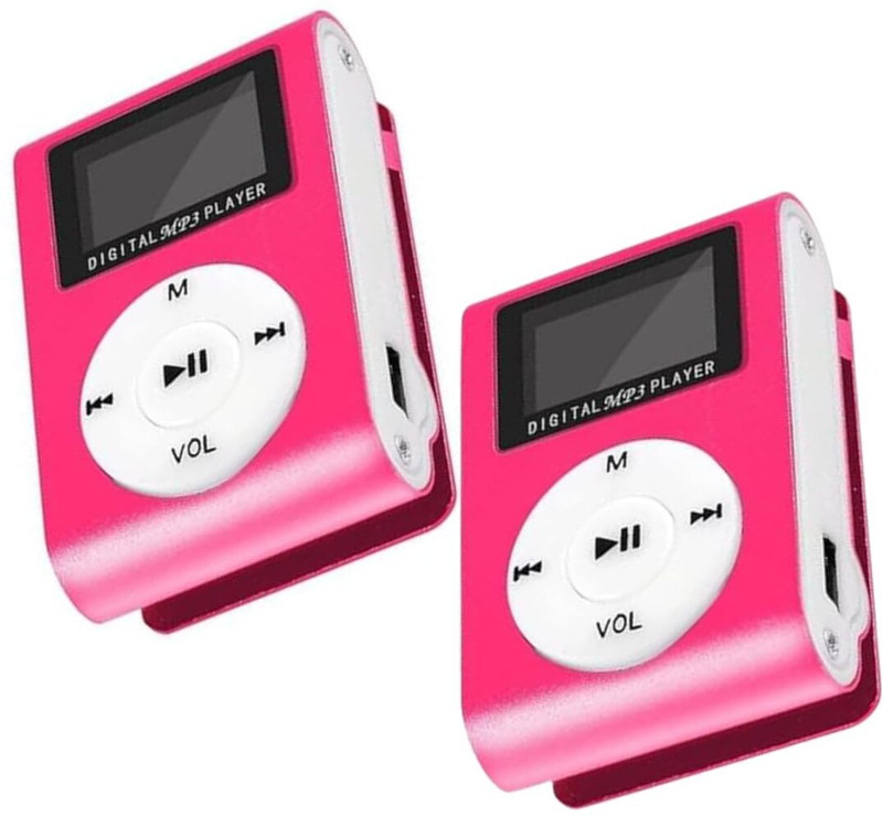 Mabron Ideal for On-The-Go Listening and Sports Activities MP3 Player(Pink, 4 Display)