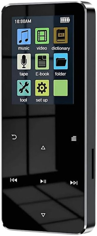 Lipzie Portable Digital MP3/MP4 Player, Audio & Video 16 GB MP4 Player(Black, 1.2 Display)