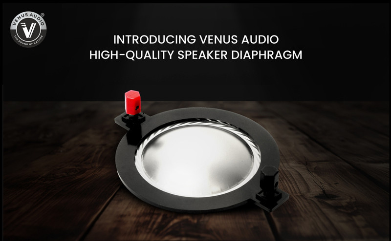 venus india art DE-800 Diaphragm High-Frequency Speaker Repair Component MP3 Player(Silver, 2.92 Display)