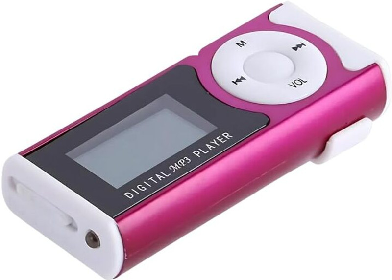 Elevea Portable Digital MP3 Player LCD with Earphone Music Device - 15 Years Warranty MP3 Player(Multicolor, 1.2 Display)