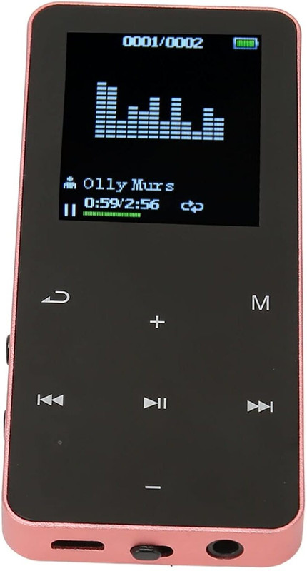 DRUMSTONE 16GB MP3 Player – Noise Reduction, Touch Buttons, and Stylish Blue Design 16 GB MP4 Player(Multicolor, 2.4 Display)