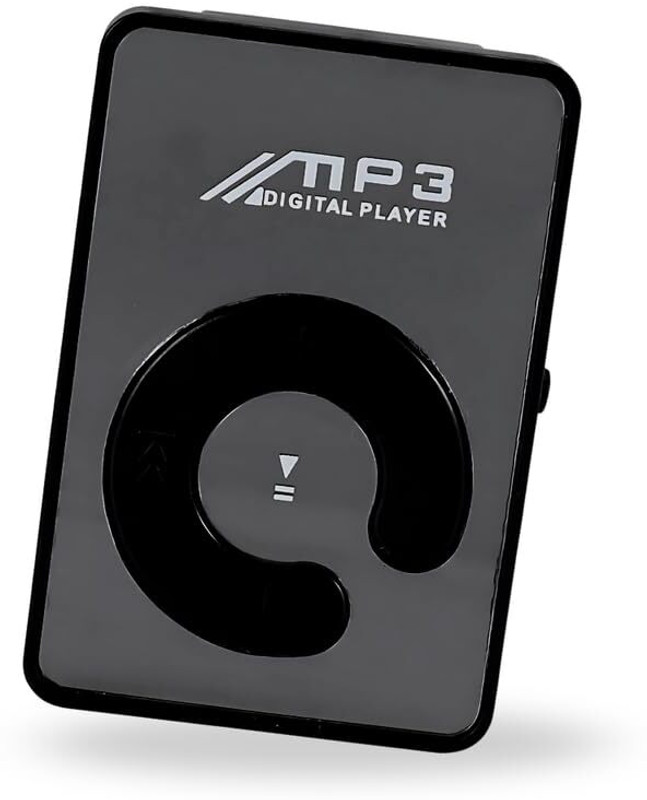 DRUMSTONE MP3 Music Player with Back Clip Design For Everyday Listening - 15 Year Warranty MP3 Player(Black, 0 Display)