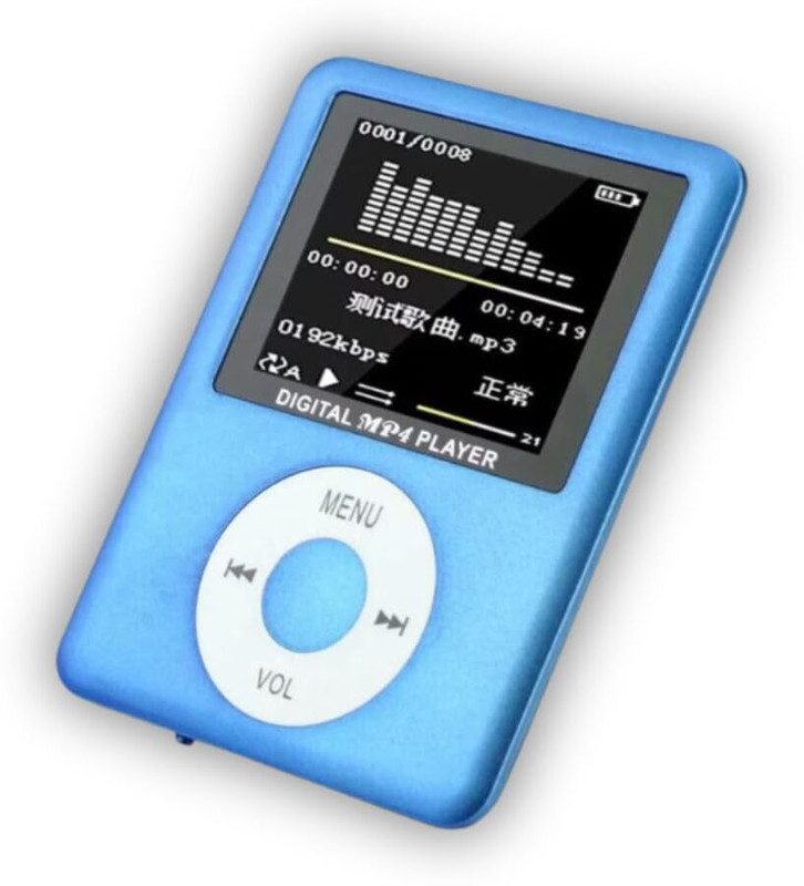 DRUMSTONE Portable Mini MP4 Players Earphones Color HD Screen MP4 Player(Multicolor, 4 Display)