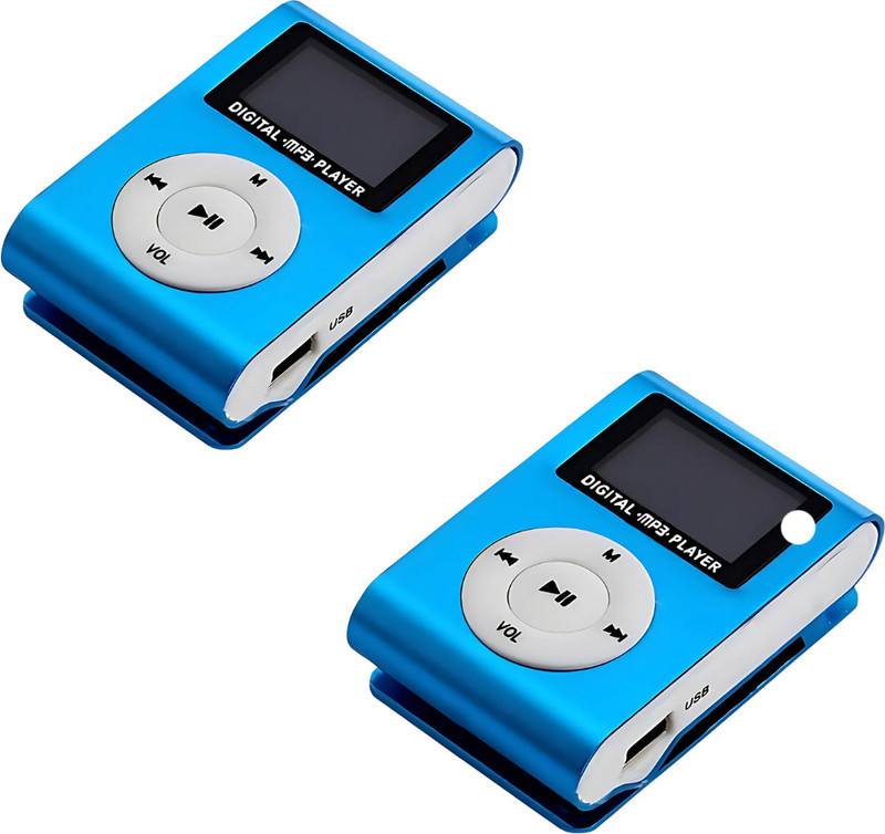DRUMSTONE Digital MP3 Player with Earphones Best Gift for Music Lovers - 15 Years Warranty MP3 Player(Silver, 1.4 Display)