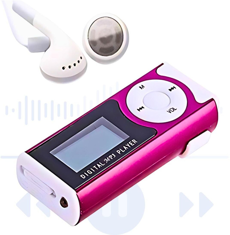 DRUMSTONE Limited Edition Portable MP3 Music Player With Lossless Audio MP3 Player(Purple, 4 Display)
