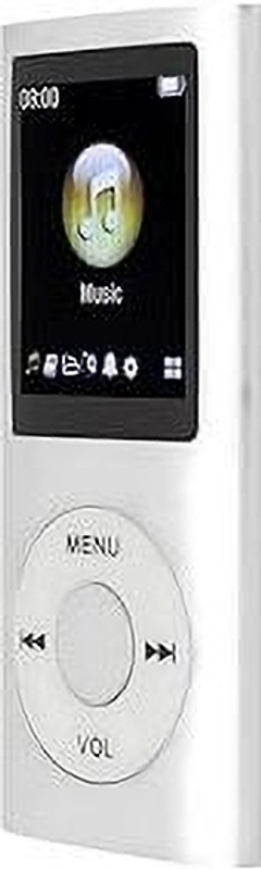 DRUMSTONE Silver Long Mp4 Player MP4 Player(Silver, 1.8 Display)
