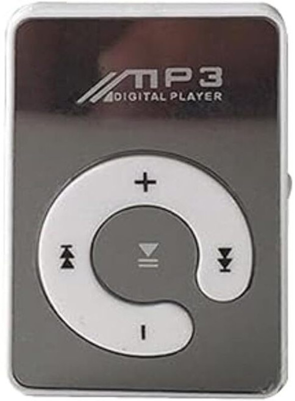 Lipzie Portable Mini MP3 Player with Audiobook Playback, FM Radio & Lossless Sound 16 GB MP3 Player(Silver, 1.2 Display)