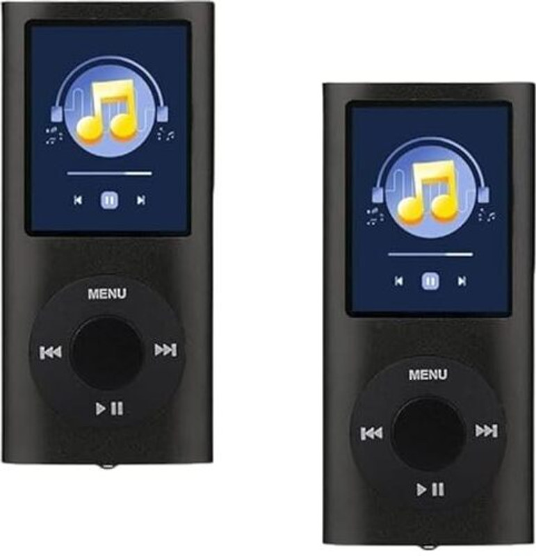 Lipzie BUY ONE GET ONE Portable HiFi MP4 Player with 1.8" LCD, Stylish Design 16 GB MP4 Player(Black, 1.8 Display)