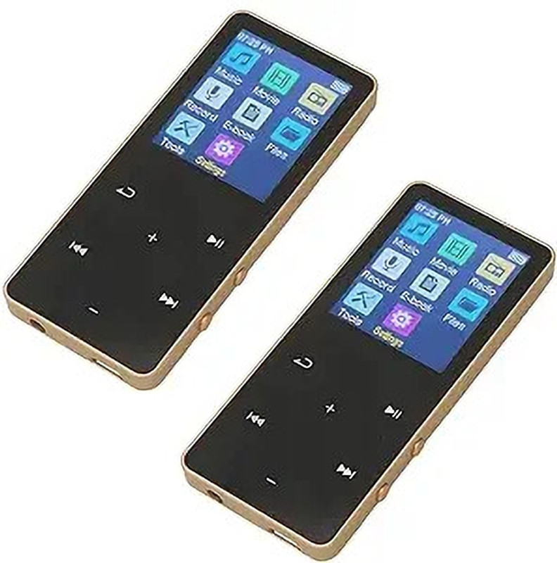 Lipzie BUY ONE GET ONE 16GB MP4 Music Player with 5 Voice Recorders, Noise Reduction 16 GB MP4 Player(Golden, 1.8 Display)