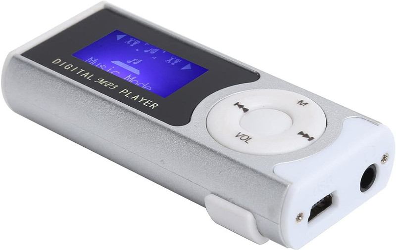 Lipzie Portable Sports MP3 Player Clip LCD Screen Flashlight Mini Music Player 8 GB MP3 Player(Multicolor, 5.7 Display)