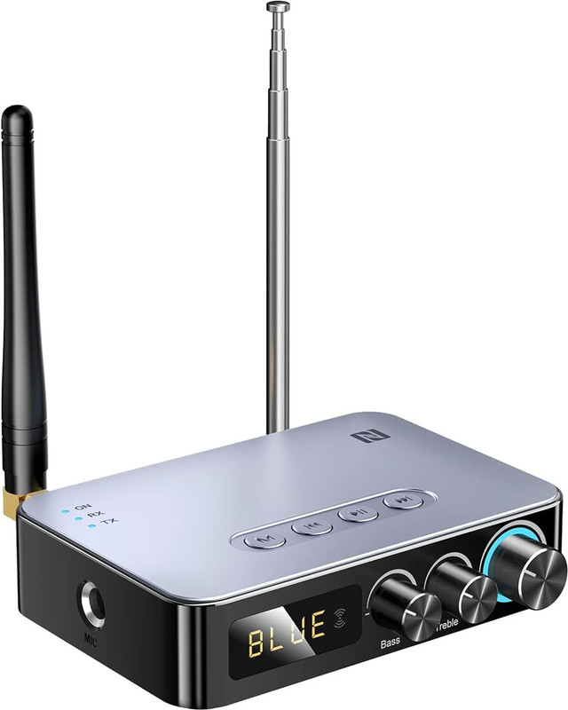 Tobo Bluetooth 5.1Receiver Transmitters Audio Wireless Adapters U Disk Play TD-1095WA 256 GB MP3 Player(Black, Grey, 0 Display)